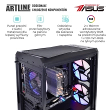 Komputer gamingowy ARTLINE Gaming X77 i7 10700F RTX 4070 12GB W11610Win cena - zdjęcie 2