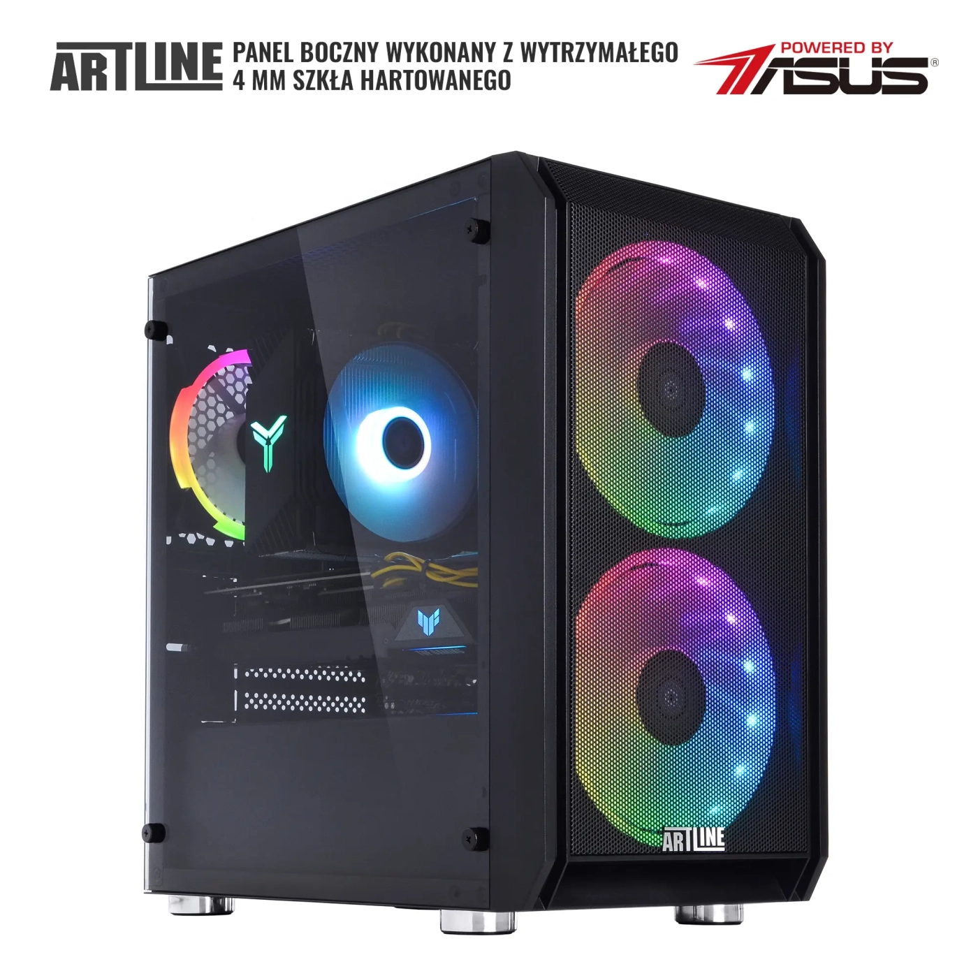 Komputer gamingowy ARTLINE Gaming X75 i7 11700F RTX 3060 8GB NM1642 cena - zdjęcie 6