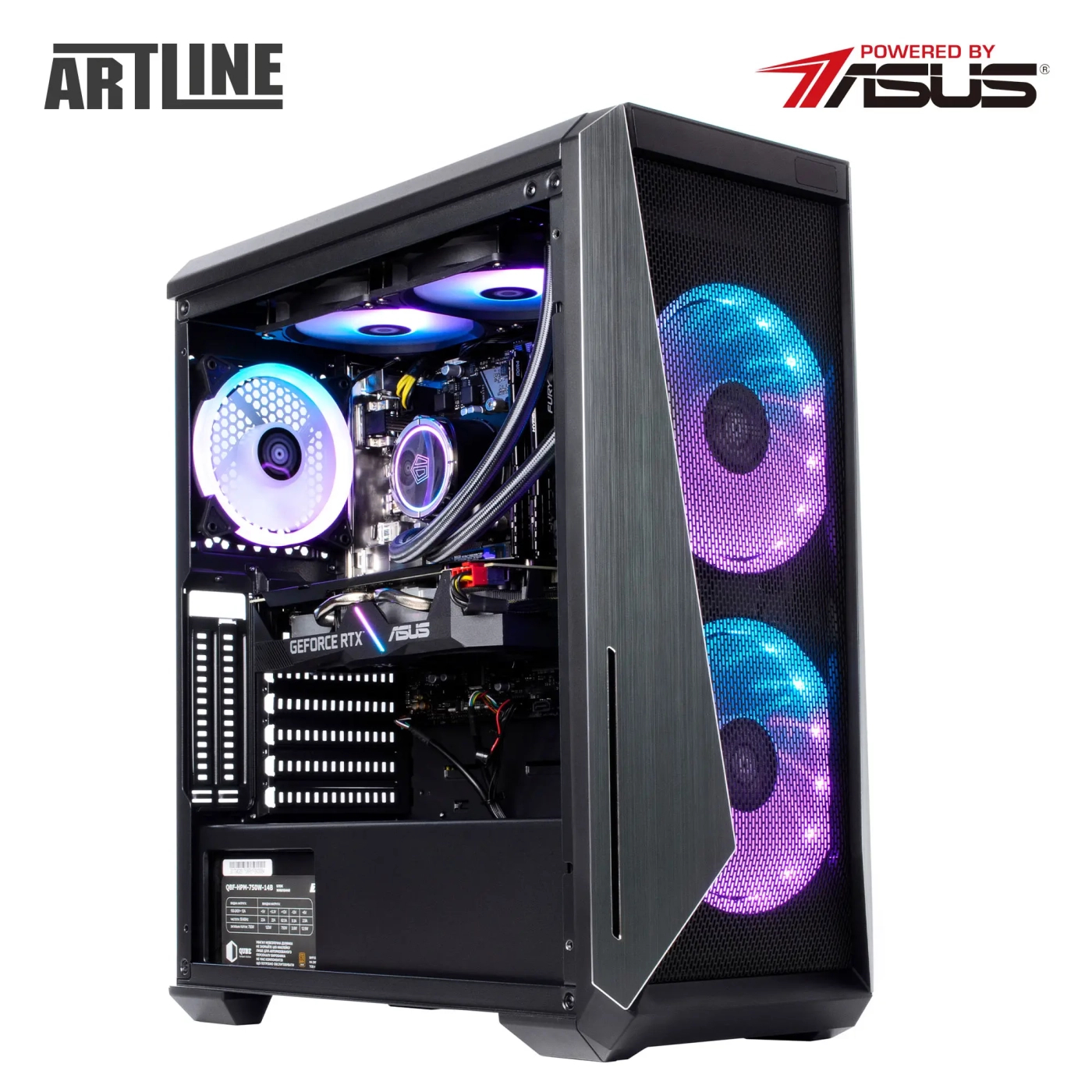 Komputer gamingowy ARTLINE Gaming X77 i7 11700F RTX 4070 12GB W132102Win cena - zdjęcie 12