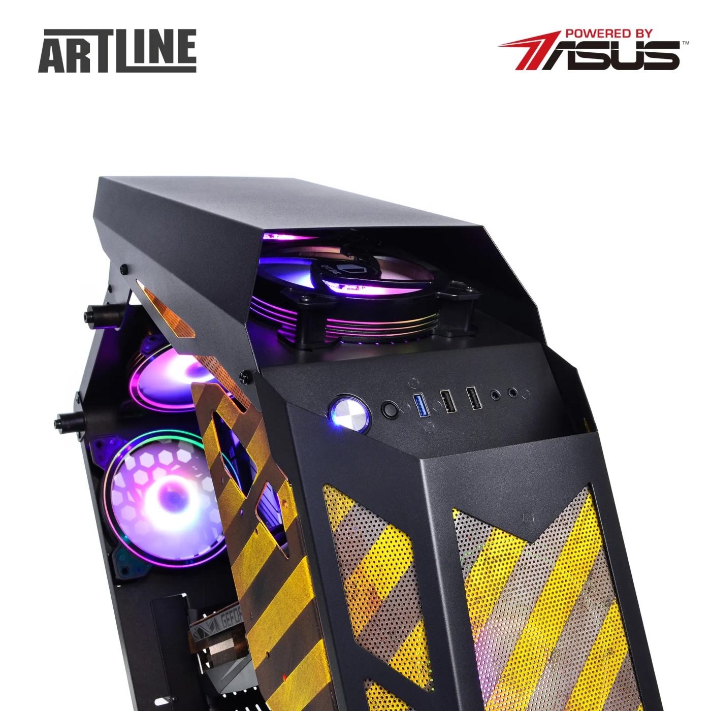 Komputer gamingowy ARTLINE Overlord ANOMALY i7 12700KF RTX 4070 12GB AN32102 cena - zdjęcie 15