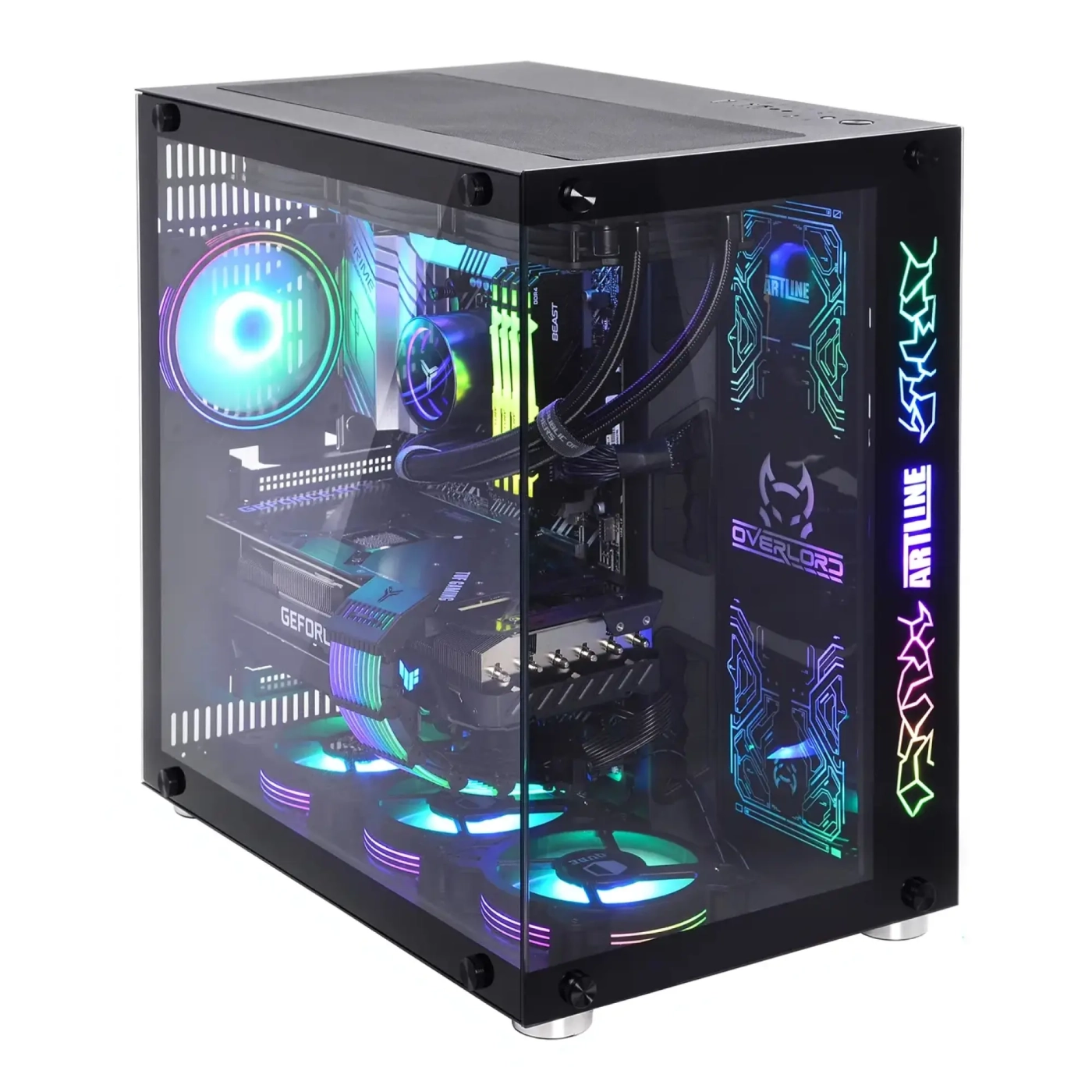 Komputer gamingowy ARTLINE Overlord X95 i7 12700KF RTX 4070 12GB OV641010 cena - zdjęcie 9