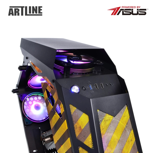 Komputer gamingowy ARTLINE Overlord ANOMALY i7 13700KF RTX 4070 12GB AN32102 cena - zdjęcie 15