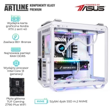 Komputer gamingowy ARTLINE Overlord GT502 i7 13700KF RTX 4080 16GB GT5W641010Win cena - zdjęcie 2