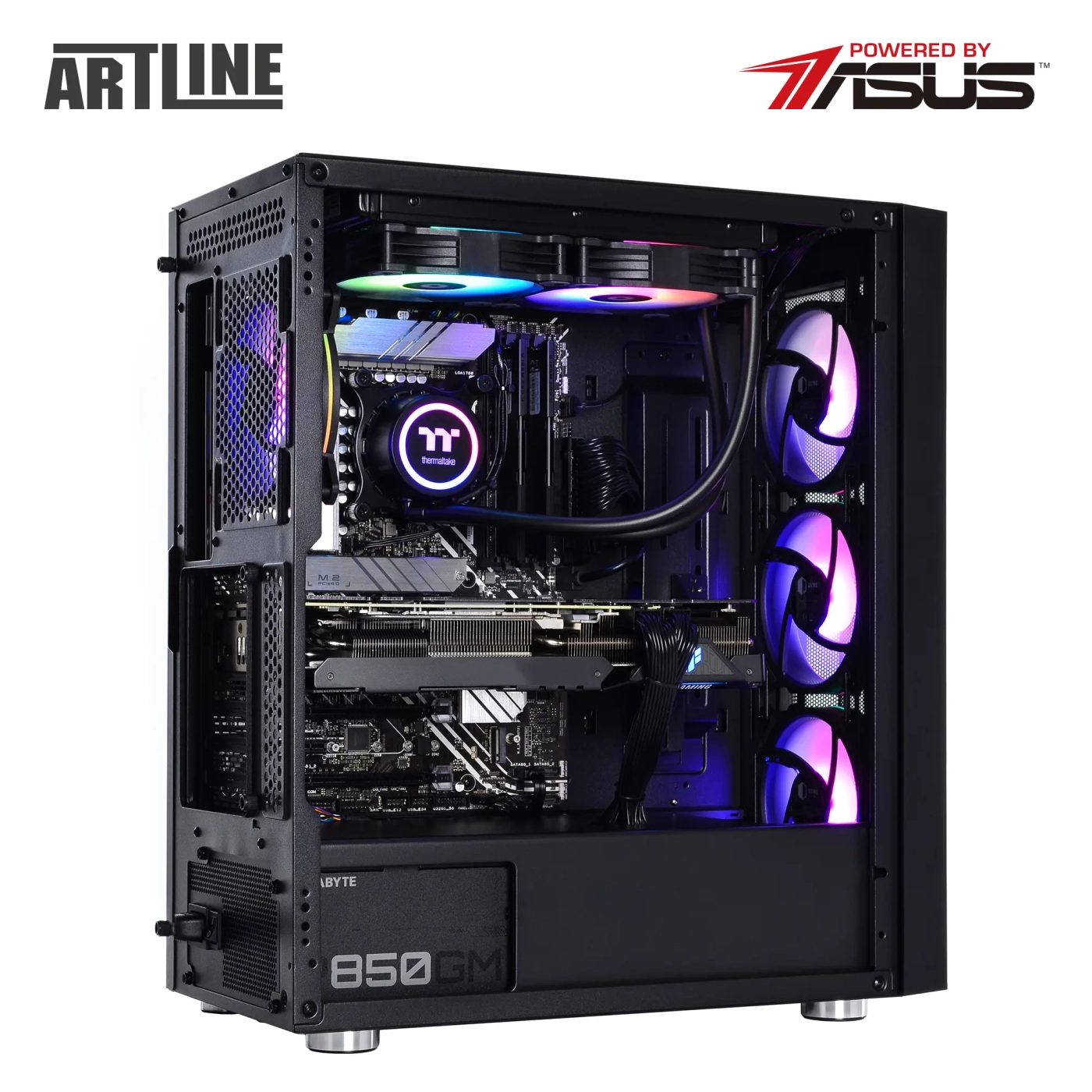 Komputer gamingowy ARTLINE Gaming X97 i9 12900KF RTX 4070 12GB GR3242 cena - zdjęcie 12