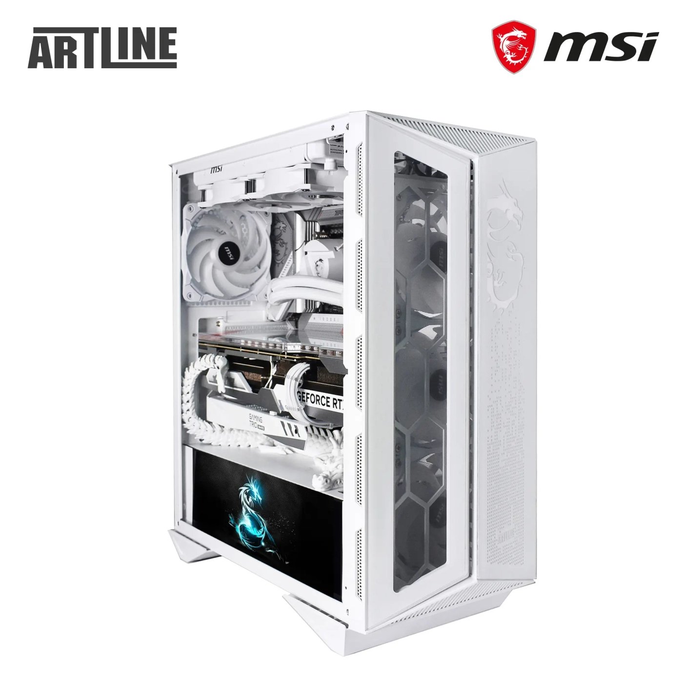 Komputer gamingowy ARTLINE Overlord FROSTBITE i9 12900KF RTX 4080 16GB MG321010 cena - zdjęcie 12