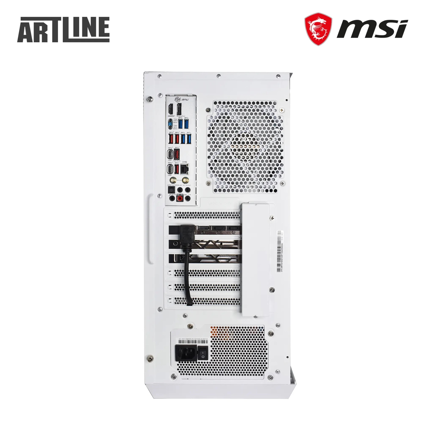 Komputer gamingowy ARTLINE Overlord FROSTBITE i9 12900KF RTX 4080 16GB MG321010 cena - zdjęcie 14