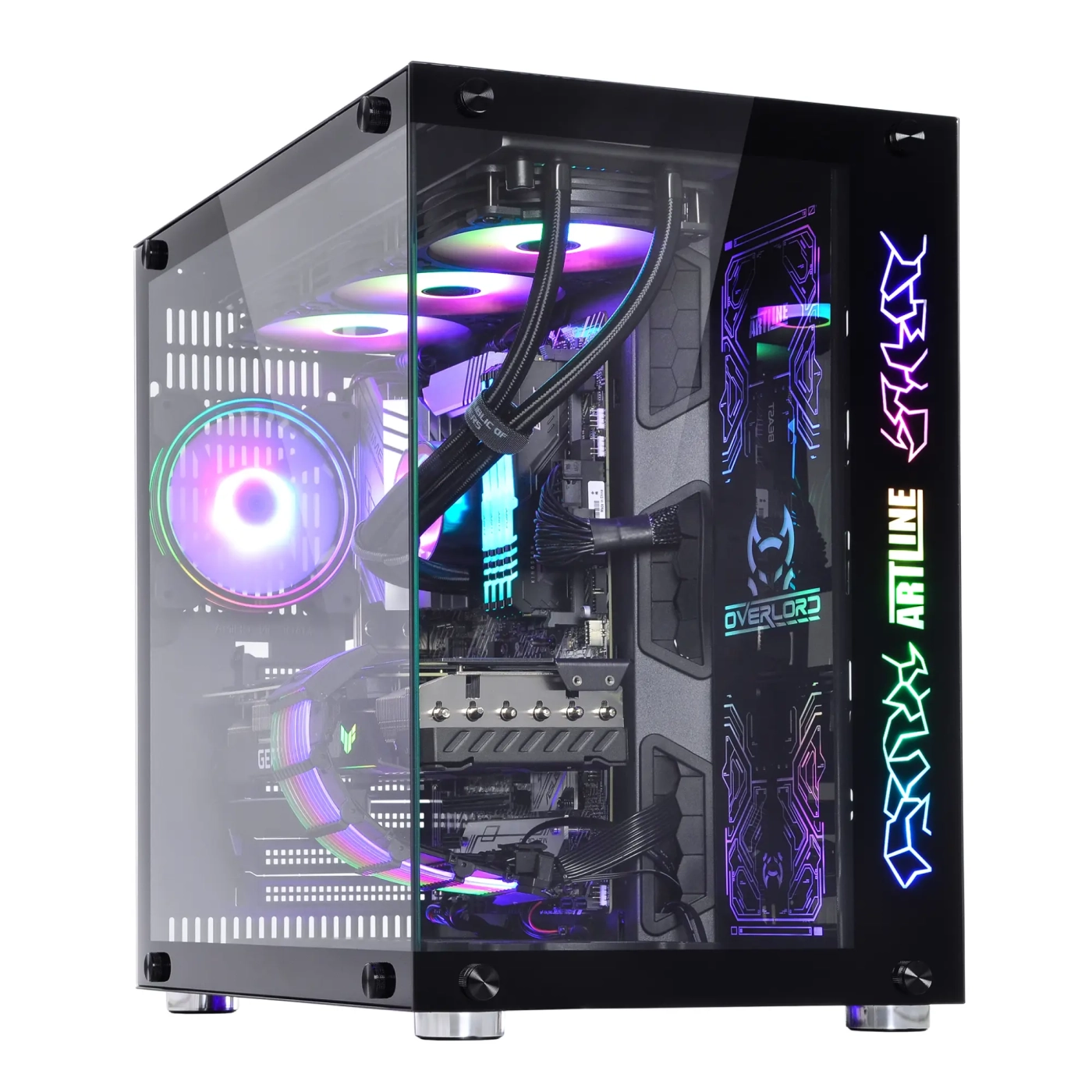 Komputer gamingowy ARTLINE Overlord X97 i9 13900KF RTX 4070 12GB OV641010 cena - zdjęcie 0