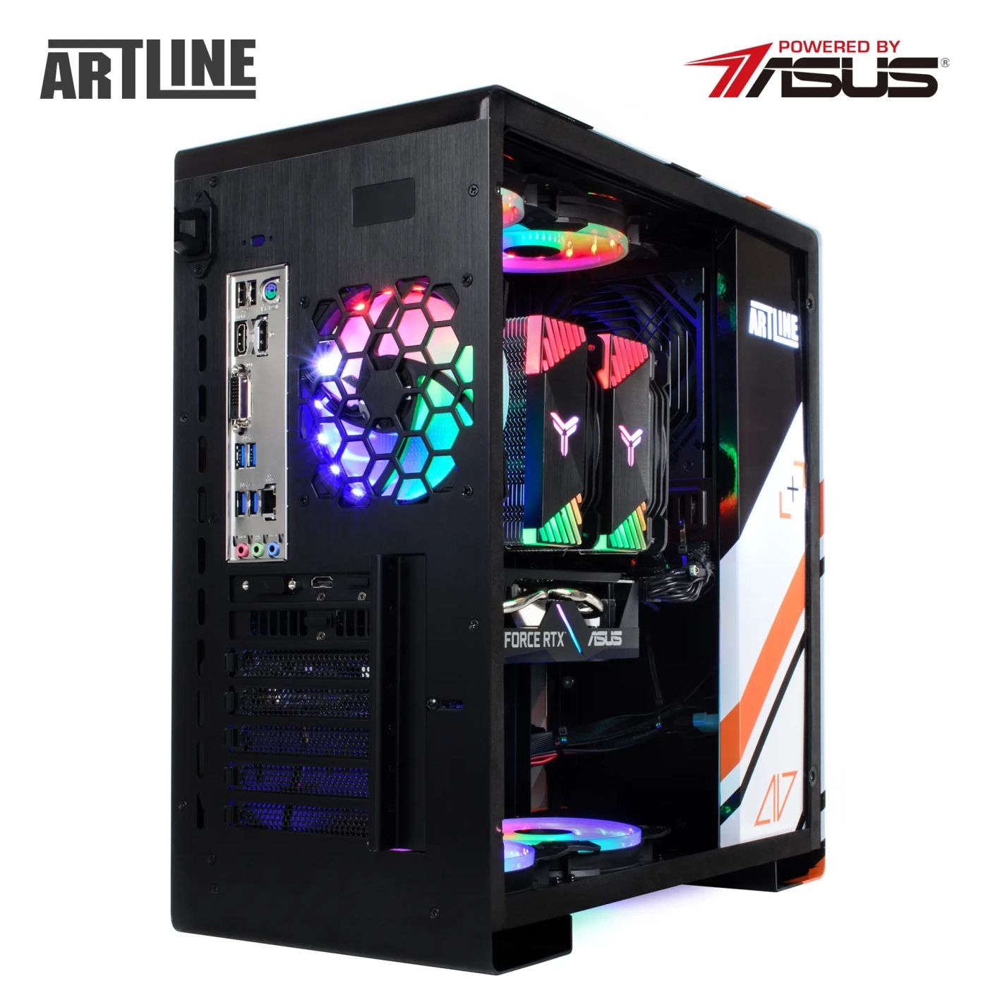 Komputer gamingowy ARTLINE Overlord ASMV Ryzen 5 7600X RTX 4070 12GB GA32102 cena - zdjęcie 9