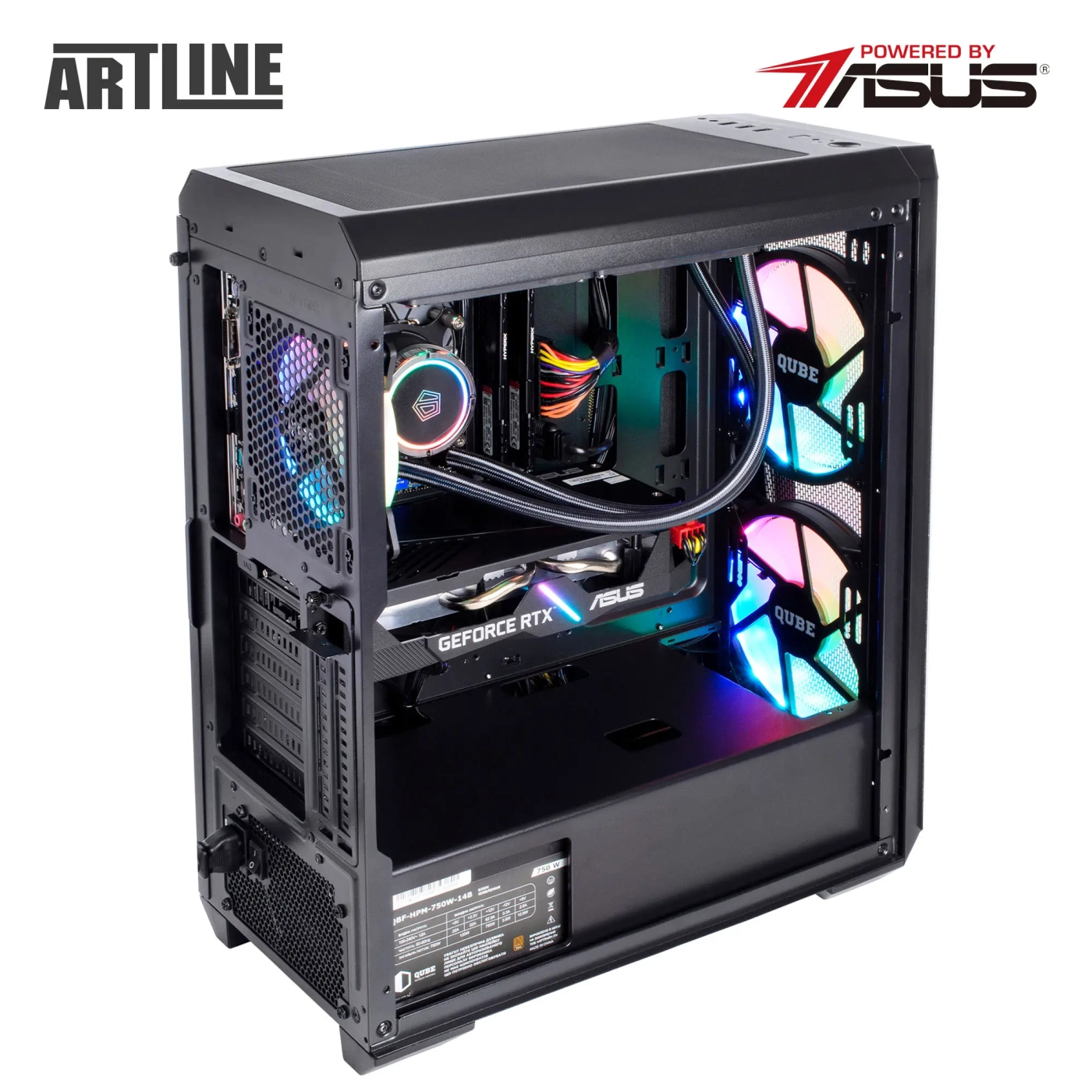 Komputer gamingowy ARTLINE Gaming X85 Ryzen 7 7700X RTX 4070 12GB W132102Win cena - zdjęcie 14