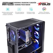 Komputer gamingowy ARTLINE Gaming X48 Ryzen 5 3600 RX 6600 8GB BA1641 cena - zdjęcie 15