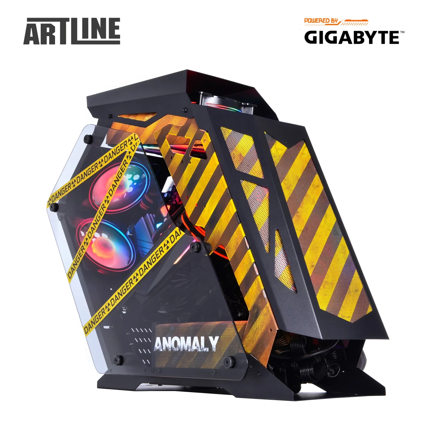 Komputer gamingowy ARTLINE Overlord ANOMALY Ryzen 9 7950X RTX 4070 12GB AN32102 cena - zdjęcie 9
