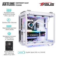 Komputer gamingowy ARTLINE Gaming GT502 Ryzen 9 7950X RTX 4070 12GB GT5W321010 cena - zdjęcie 2