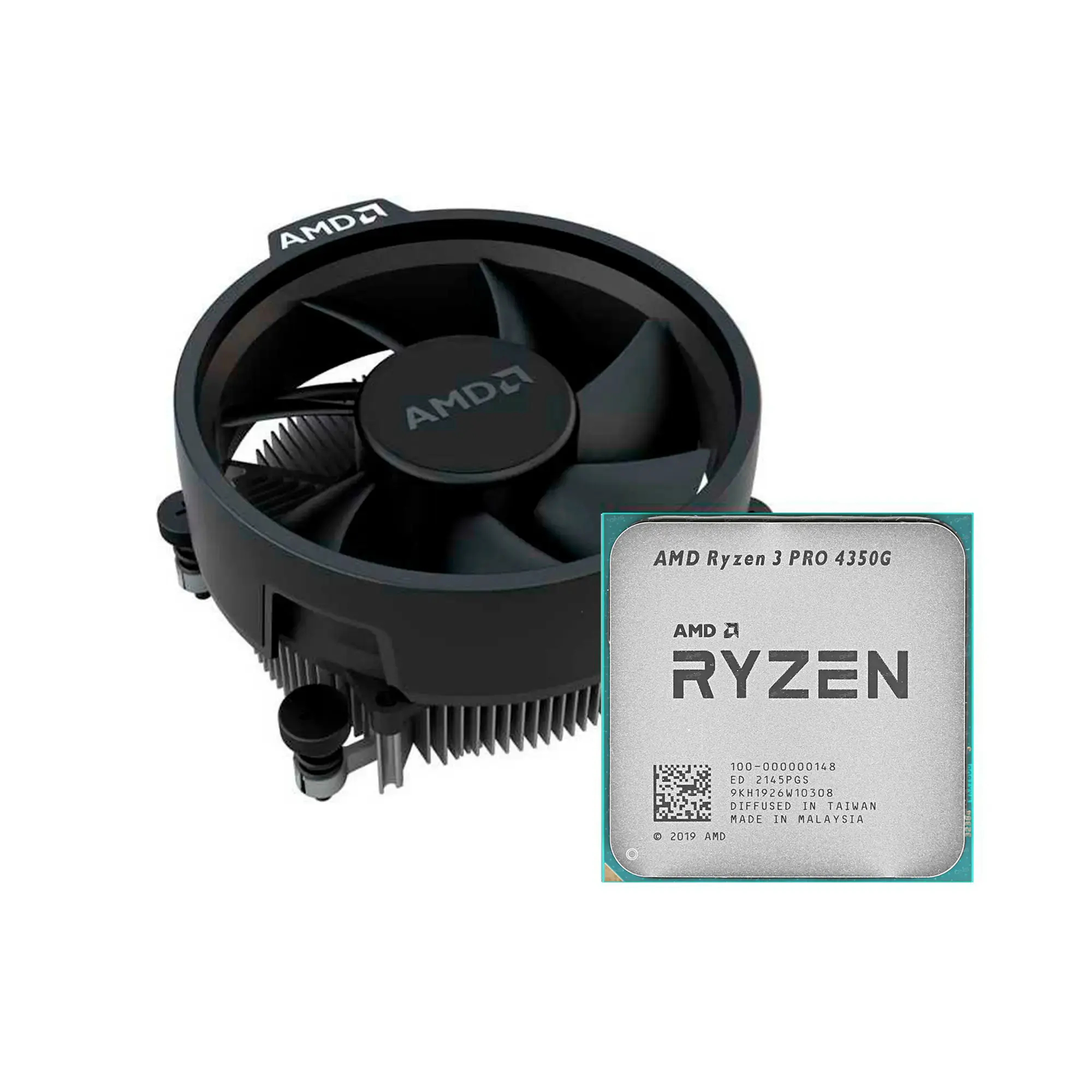 Procesor AMD Ryzen 3 PRO 4C/8T 4350G (4.1GHz Max 6MB 65W AM4) MPK with Wraith Stealth cooler cena - zdjęcie 0