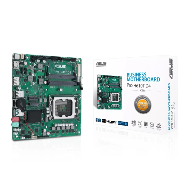 Płyta główna ASUS PRO H610T D4-CSM cena - zdjęcie 5