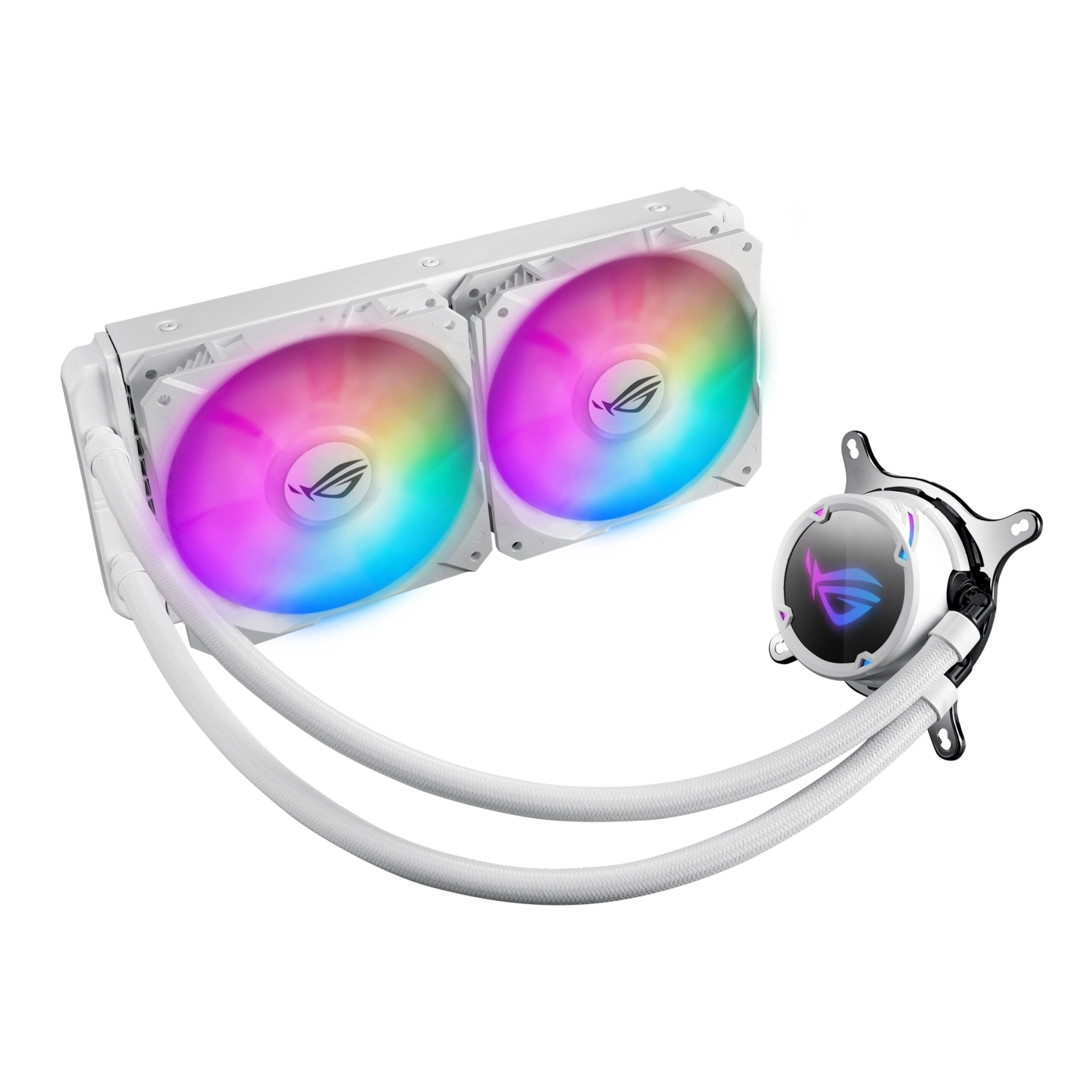 System chłodzenia cieczą ASUS ROG-STRIX-LC-240 RGB White Intel cena - zdjęcie 0