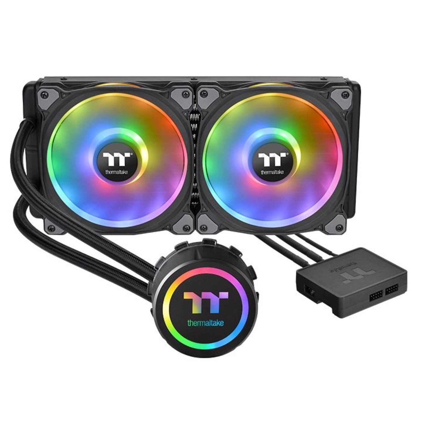 Chłodzenie procesora THERMALTAKE Floe DX RGB 280 TT Premium Edition cena - zdjęcie 0