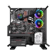 System chłodzenia cieczą Thermaltake Floe Riing RGB 240 TT Premium Edition (CL-W157-PL12SW-A) cena - zdjęcie 1