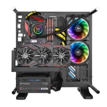 System chłodzenia cieczą Thermaltake Floe Riing RGB 280 TT Premium Edition (CL-W167-PL14SW-A) cena - zdjęcie 1