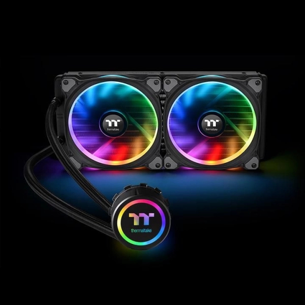 System chłodzenia cieczą Thermaltake Floe Riing RGB 280 TT Premium Edition (CL-W167-PL14SW-A) cena - zdjęcie 5