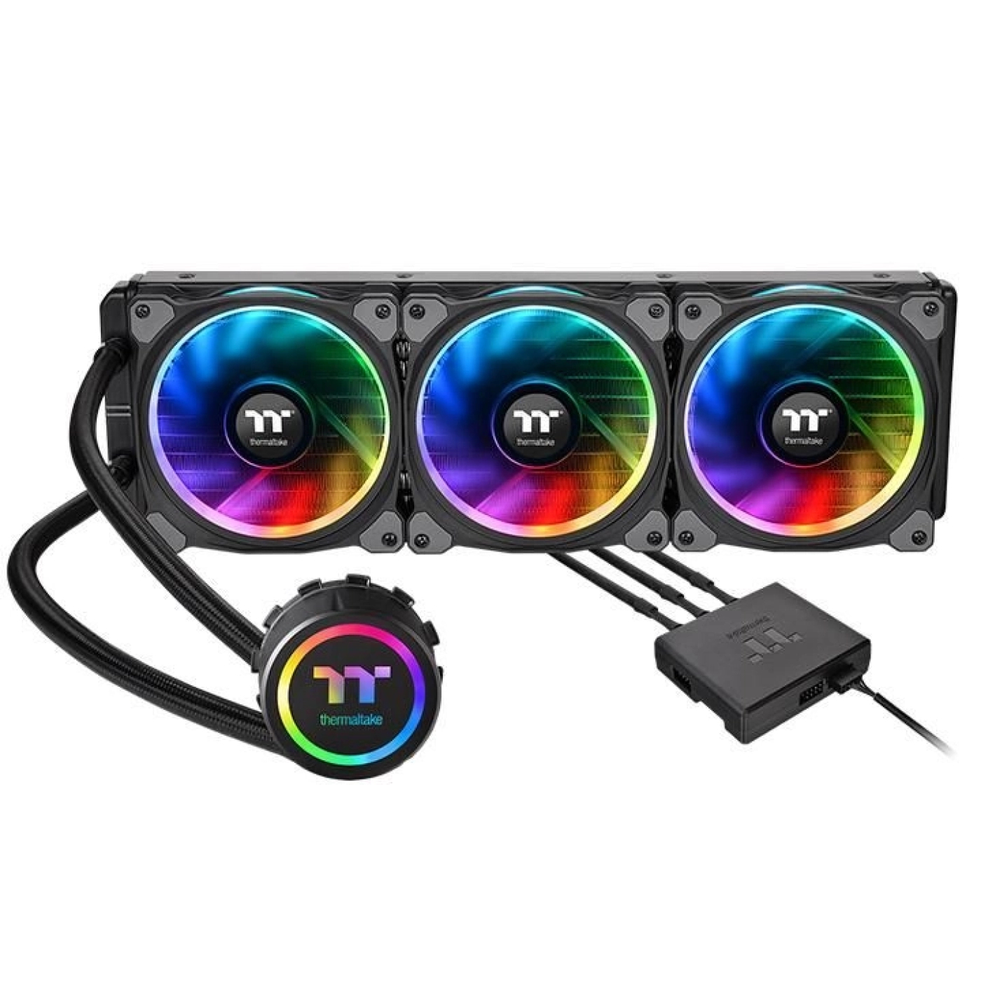 Chłodzenie procesora THERMALTAKE Floe Riing RGB 360 TT Premium Edition cena - zdjęcie 0