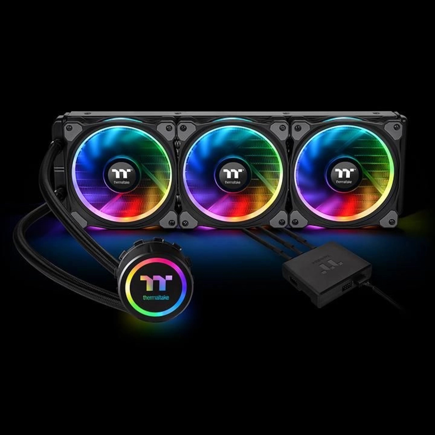 Chłodzenie procesora THERMALTAKE Floe Riing RGB 360 TT Premium Edition cena - zdjęcie 5