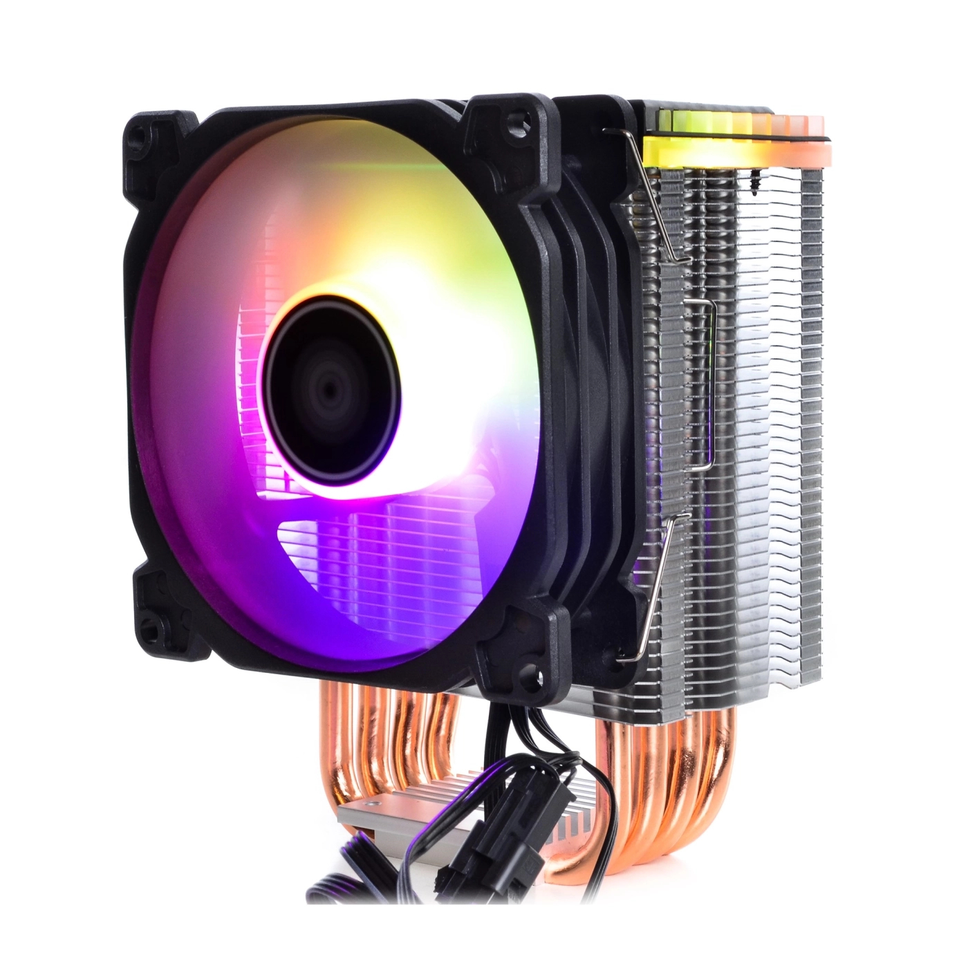 Chłodzenie procesora Qube QB-OL1000GT (120mm/4pin/700-1800RPM/37.2Dba/4 termiczne) cena - zdjęcie 0