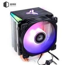 Chłodzenie procesora Qube QB-OL1000GT (120mm/4pin/700-1800RPM/37.2Dba/4 termiczne) cena - zdjęcie 2