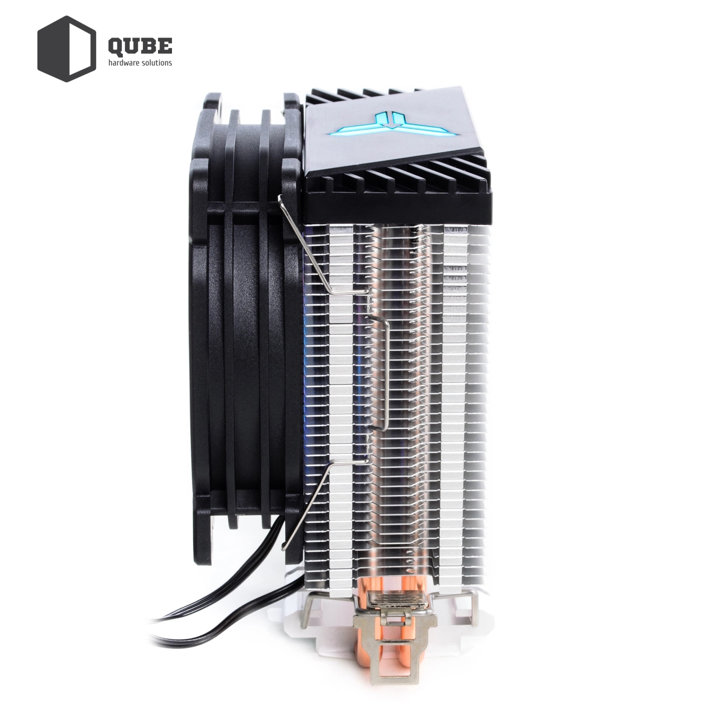 Chłodzenie CPU Qube QB-OL1200 (92mm/3pin/2300RPM/30.5Dba/2 rurki cieplne) cena - zdjęcie 2