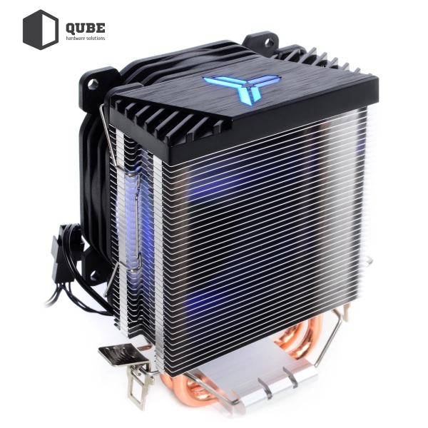 Chłodzenie CPU Qube QB-OL1200 (92mm/3pin/2300RPM/30.5Dba/2 rurki cieplne) cena - zdjęcie 3