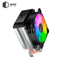 Chłodzenie CPU Qube QB-OL1200E (92mm/3pin/2300RPM/30.5Dba/2 rurki cieplne) cena - zdjęcie 2