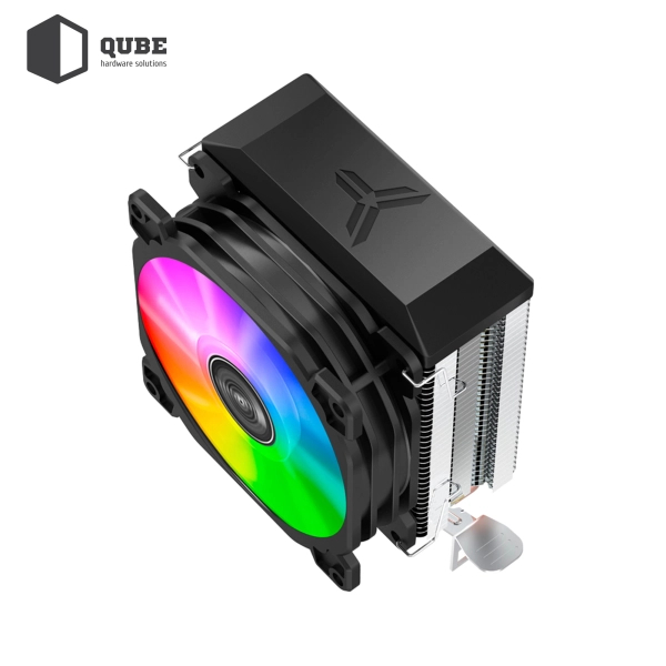 Chłodzenie CPU Qube QB-OL1200E (92mm/3pin/2300RPM/30.5Dba/2 rurki cieplne) cena - zdjęcie 4