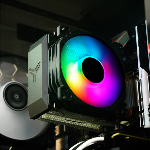 Chłodzenie CPU Qube QB-OL1200E (92mm/3pin/2300RPM/30.5Dba/2 rurki cieplne) cena - zdjęcie 10