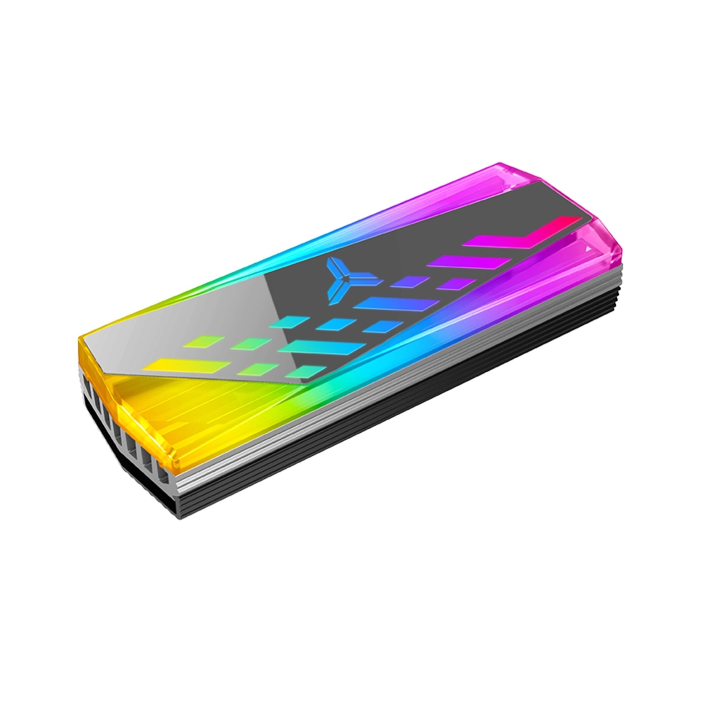 Radiator dla dysku M.2 SSD Qube M2-4 szary cena - zdjęcie 0