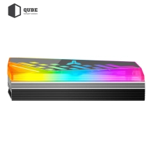 Radiator dla dysku M.2 SSD Qube M2-4 szary cena - zdjęcie 2