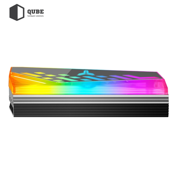 Radiator dla dysku M.2 SSD Qube M2-4 szary cena - zdjęcie 2