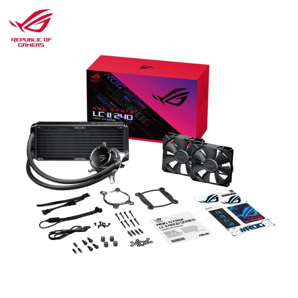 System chłodzenia cieczą ASUS ROG-STRIX-LC-II-240 Intel LGA 1700, 1200, 115x, 2011, 2011-3, 2066 AMD A cena - zdjęcie 4