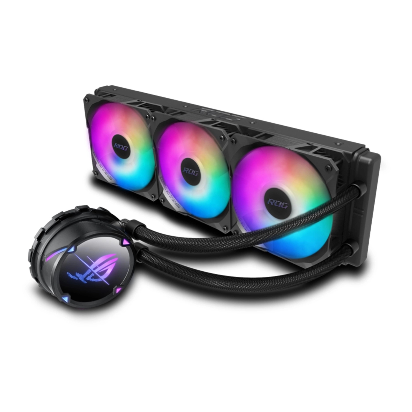 System chłodzenia cieczą ASUS ROG-STRIX-LC-II-360 ARGB Intel LGA 1700, 1200, 115x, 2011, 2011-3, 2066 cena - zdjęcie 4