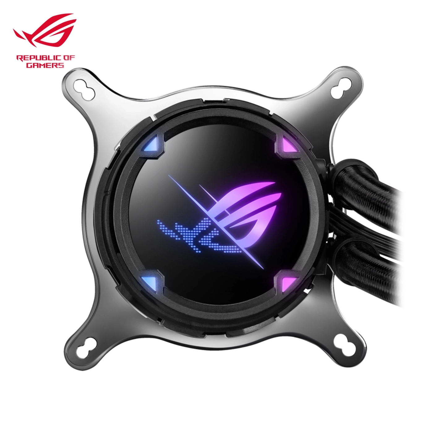 System chłodzenia cieczą ASUS ROG-STRIX-LC-II-280 ARGB Intel: LGA 115x,1366, 2011, 2011-3, 2066 cena - zdjęcie 3