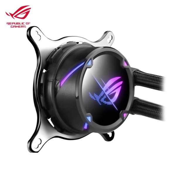 System chłodzenia cieczą ASUS ROG-STRIX-LC-II-280 ARGB Intel: LGA 115x,1366, 2011, 2011-3, 2066 cena - zdjęcie 4