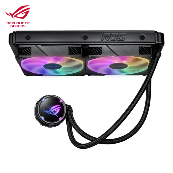 System chłodzenia cieczą ASUS ROG-STRIX-LC-II-280 ARGB Intel: LGA 115x,1366, 2011, 2011-3, 2066 cena - zdjęcie 5