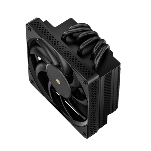 Chłodzenie procesora JONSBO HX6200D Black (120mm/4pin/LGA 1700/1200/115X/AM4/AM5/4PIN PWM) cena - zdjęcie 4