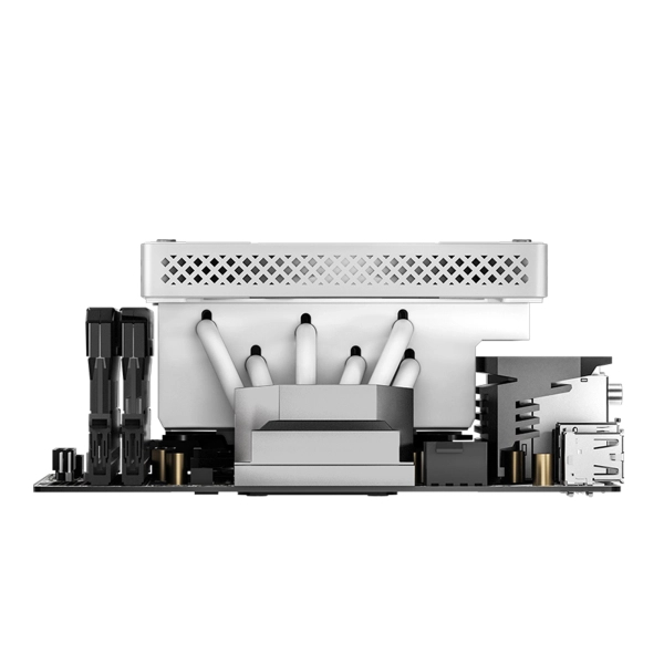 Chłodzenie procesora JONSBO HX6200D White (120mm/4pin/LGA 1700/1200/115X/AM4/AM5/4PIN PWM) cena - zdjęcie 5