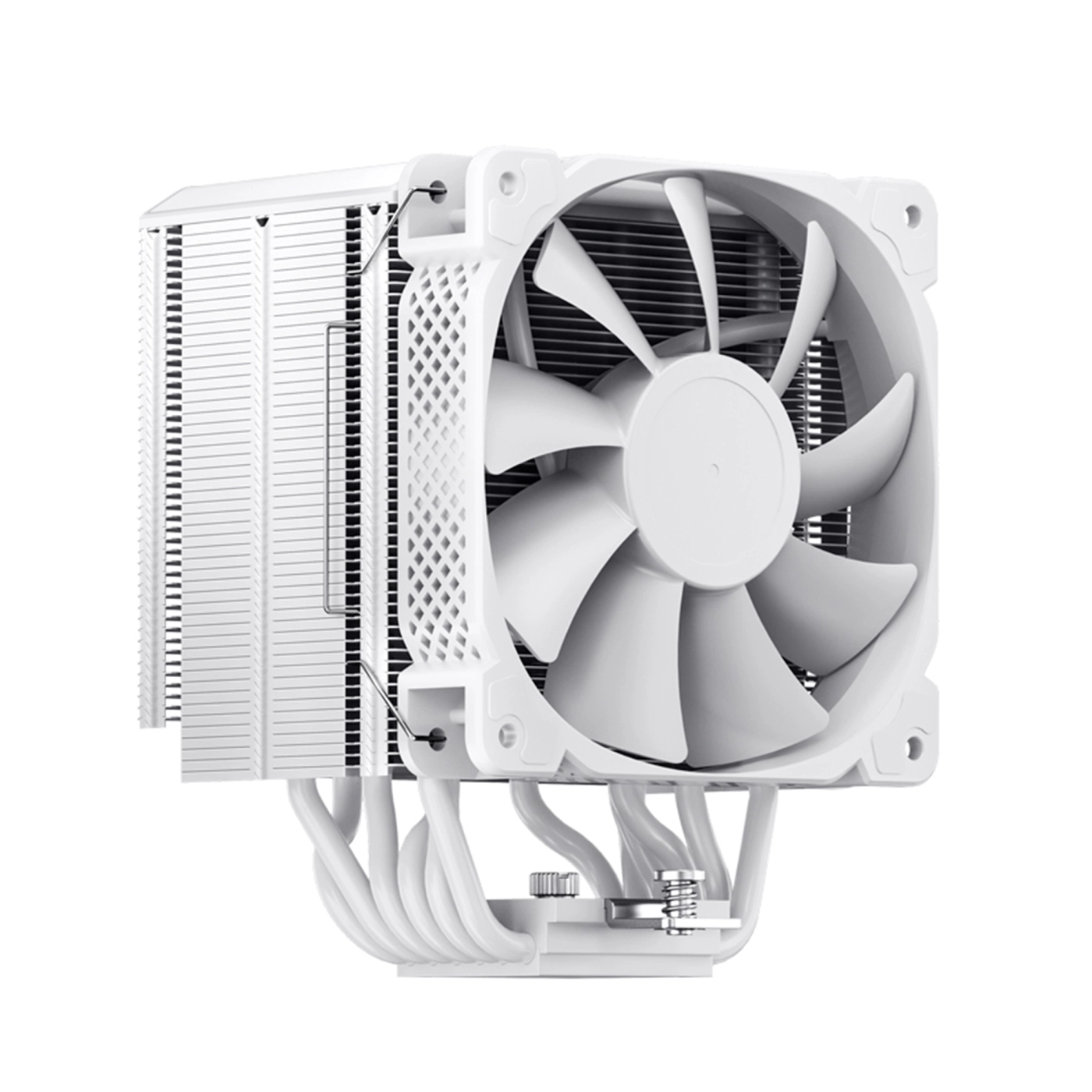 Chłodzenie procesora JONSBO HX6240 White (120mm/4pin/LGA1200/115X/1700/2011/AM4/AM5/4PIN PWM) cena - zdjęcie 0