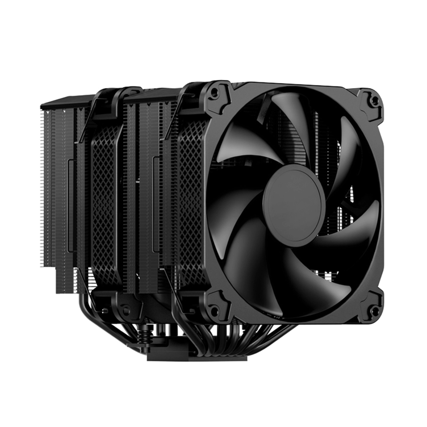 Chłodzenie procesora JONSBO HX7280 Black (140mm/4pin/LGA1200/115X/1700/2011/AM4/AM5/4PIN PWM) cena - zdjęcie 0