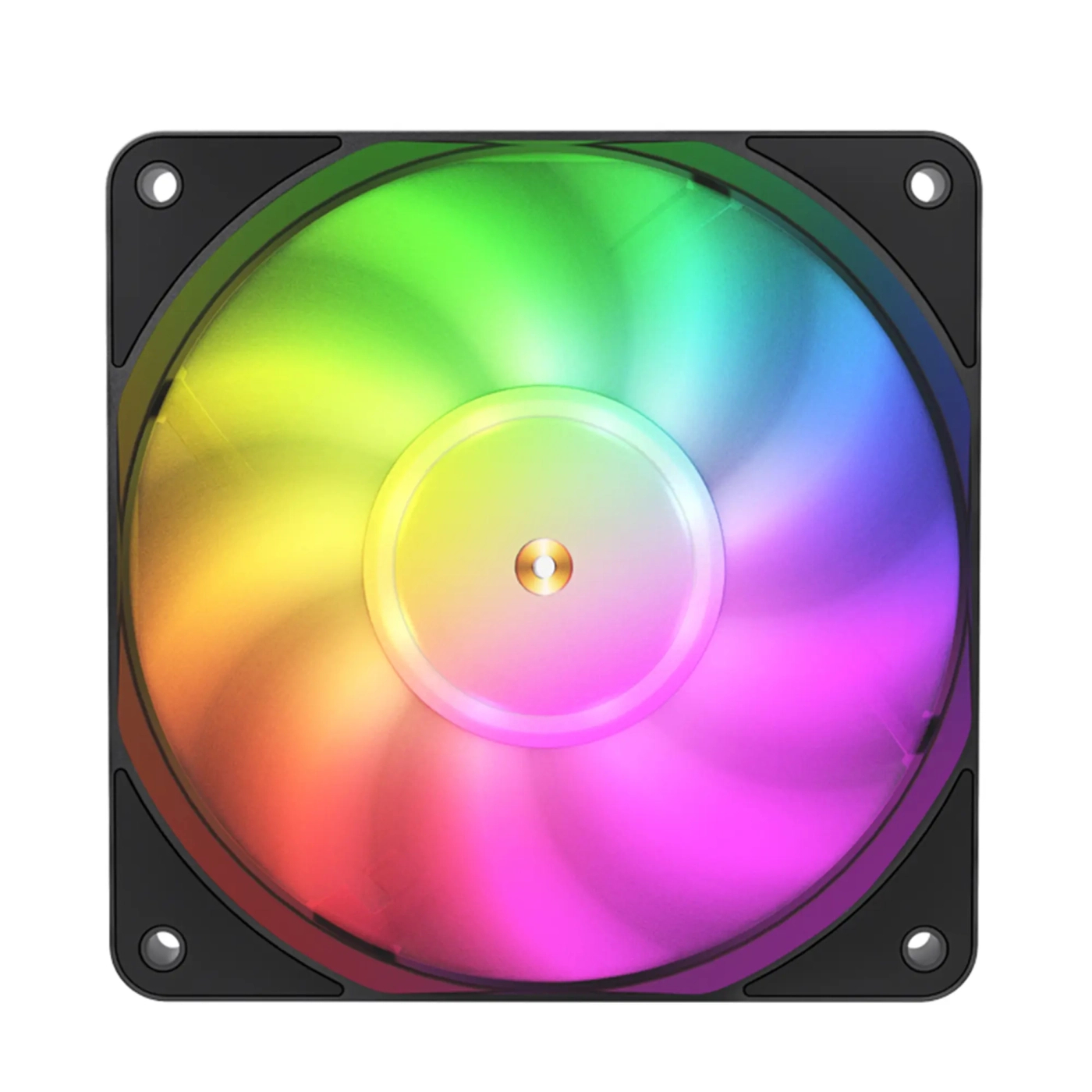 Wentylator Jonsbo HF1215 Black RGB (120mm, 700-1800RPM, 29.7dB, 4pin+LED 3pin) cena - zdjęcie 2
