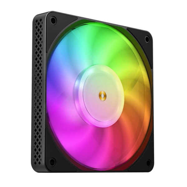 Wentylator Jonsbo HF1215 Black RGB (120mm, 700-1800RPM, 29.7dB, 4pin+LED 3pin) cena - zdjęcie 4