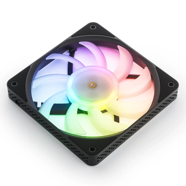 Wentylator Jonsbo HF1215 Black RGB (120mm, 700-1800RPM, 29.7dB, 4pin+LED 3pin) cena - zdjęcie 7