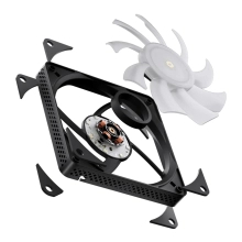 Wentylator Jonsbo HF1215 Black RGB (120mm, 700-1800RPM, 29.7dB, 4pin+LED 3pin) cena - zdjęcie 9