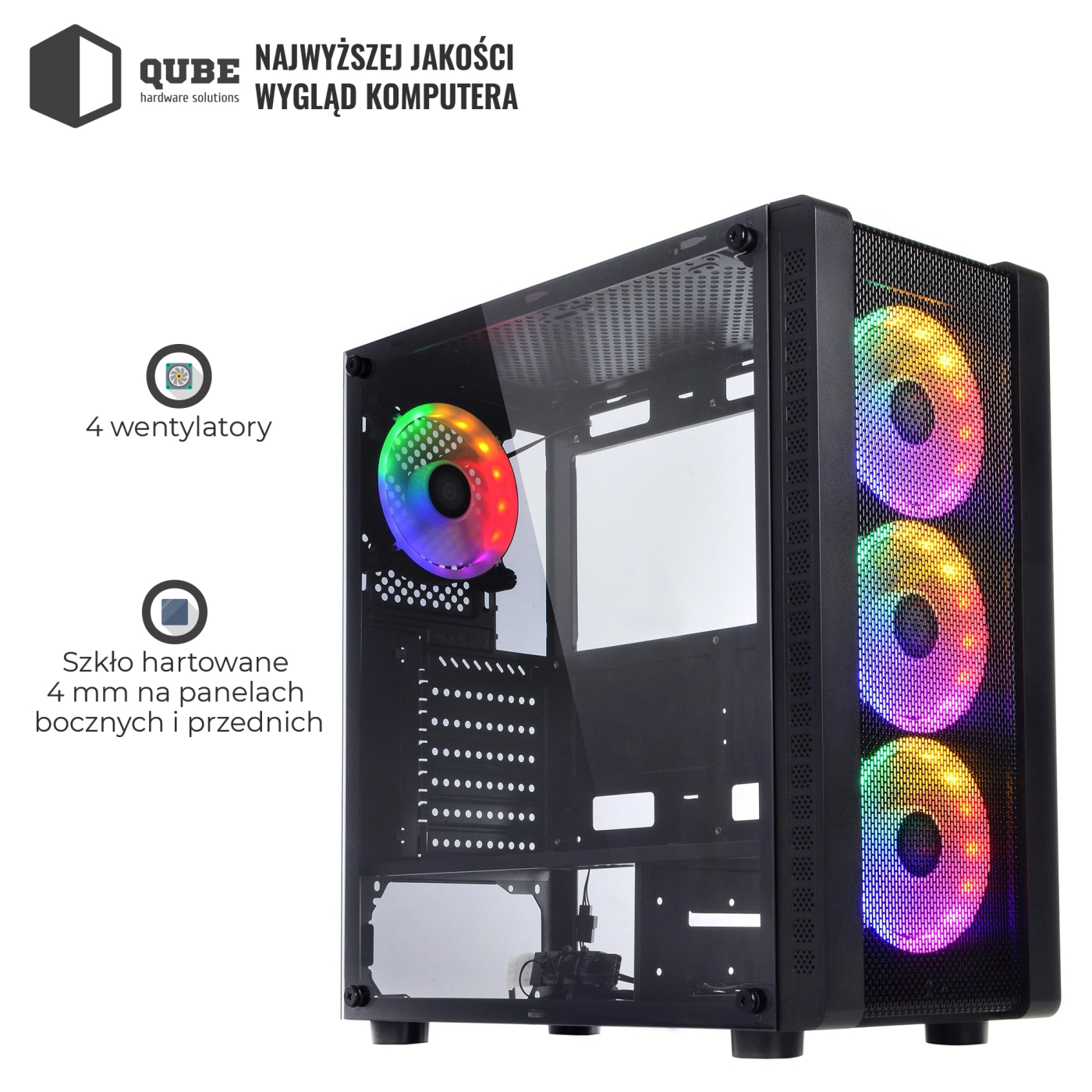 Obudowa QUBE STORM (STORM_F5NU3) cena - zdjęcie 5