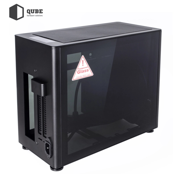 Obudowa QUBE A4 Black (QBA4I_WBNU3) cena - zdjęcie 1